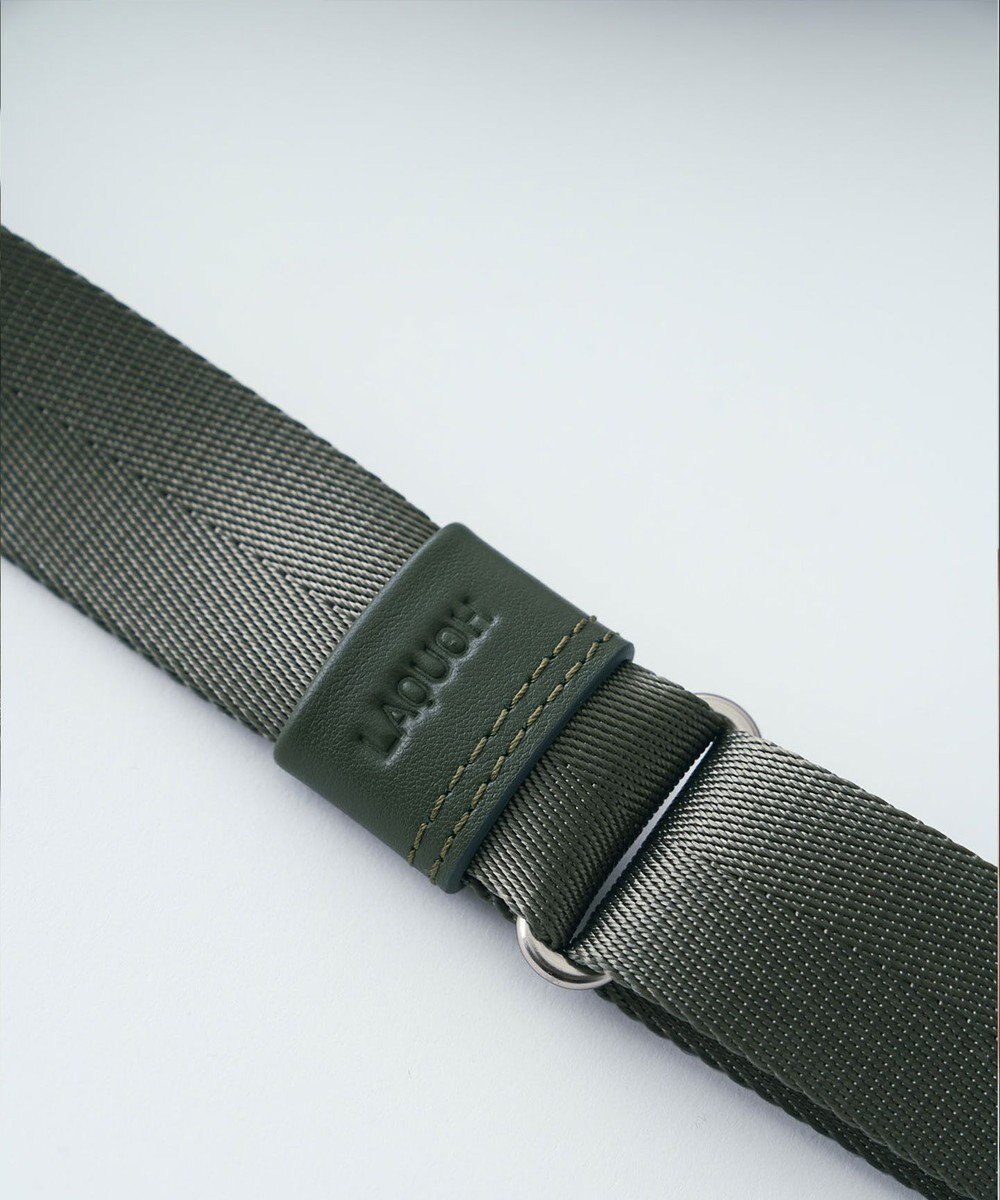 MIYABIYA LAQUOH【撥水加工】篭目柄エンボスボンディング ポケットショルダー 