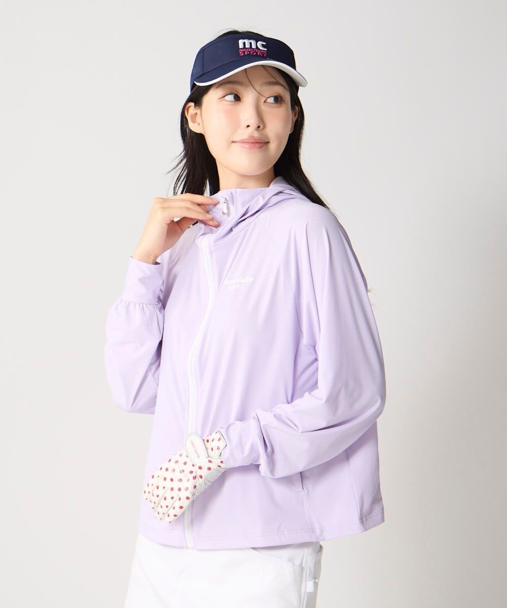 FILA GOLF／marie claire 【marie claire SPORT】スーパーナイロンクール｜フード付きUVラッシュガード 