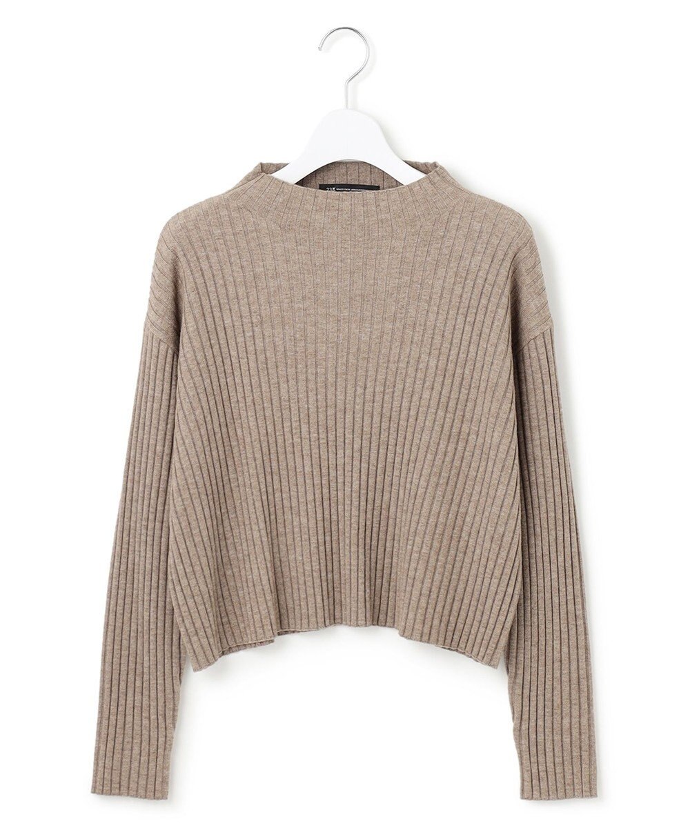 23区 L 【洗える】レイヤードニットツイン ワンピース 