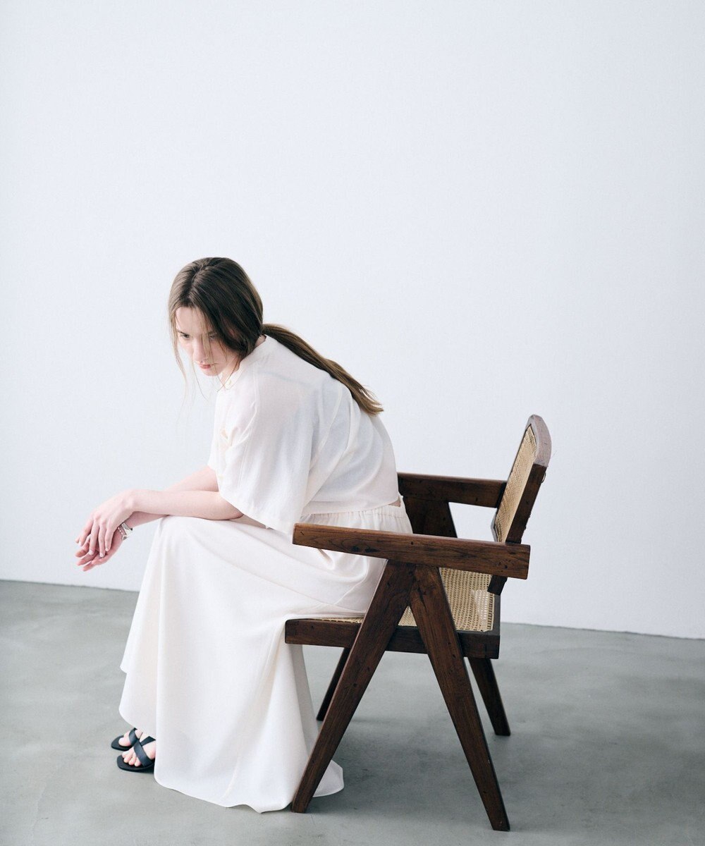 uncrave ドライタッチトロ フレアスカート 