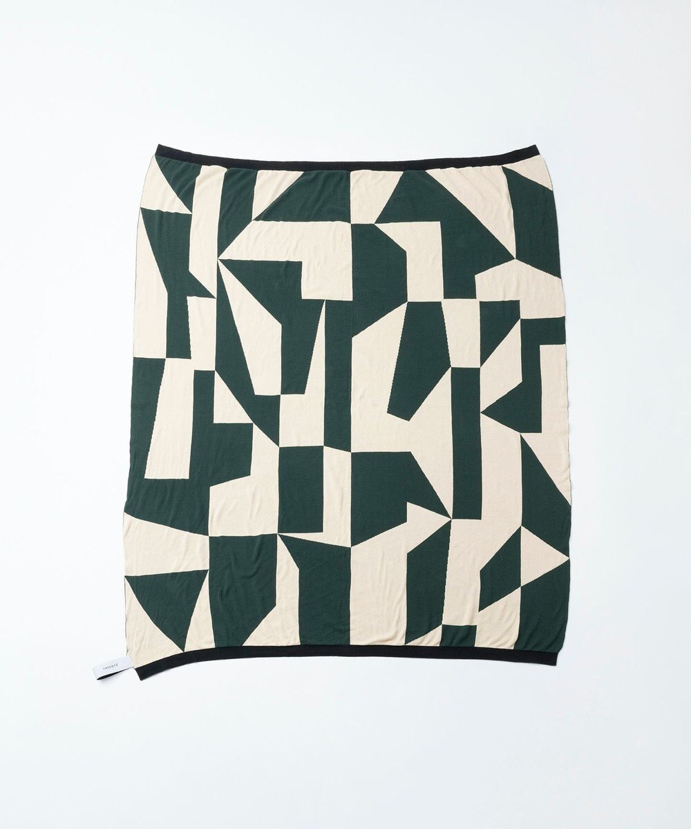 TRICOTE RANDOM BLOCK BLANKET / ランダムブロックブランケット 