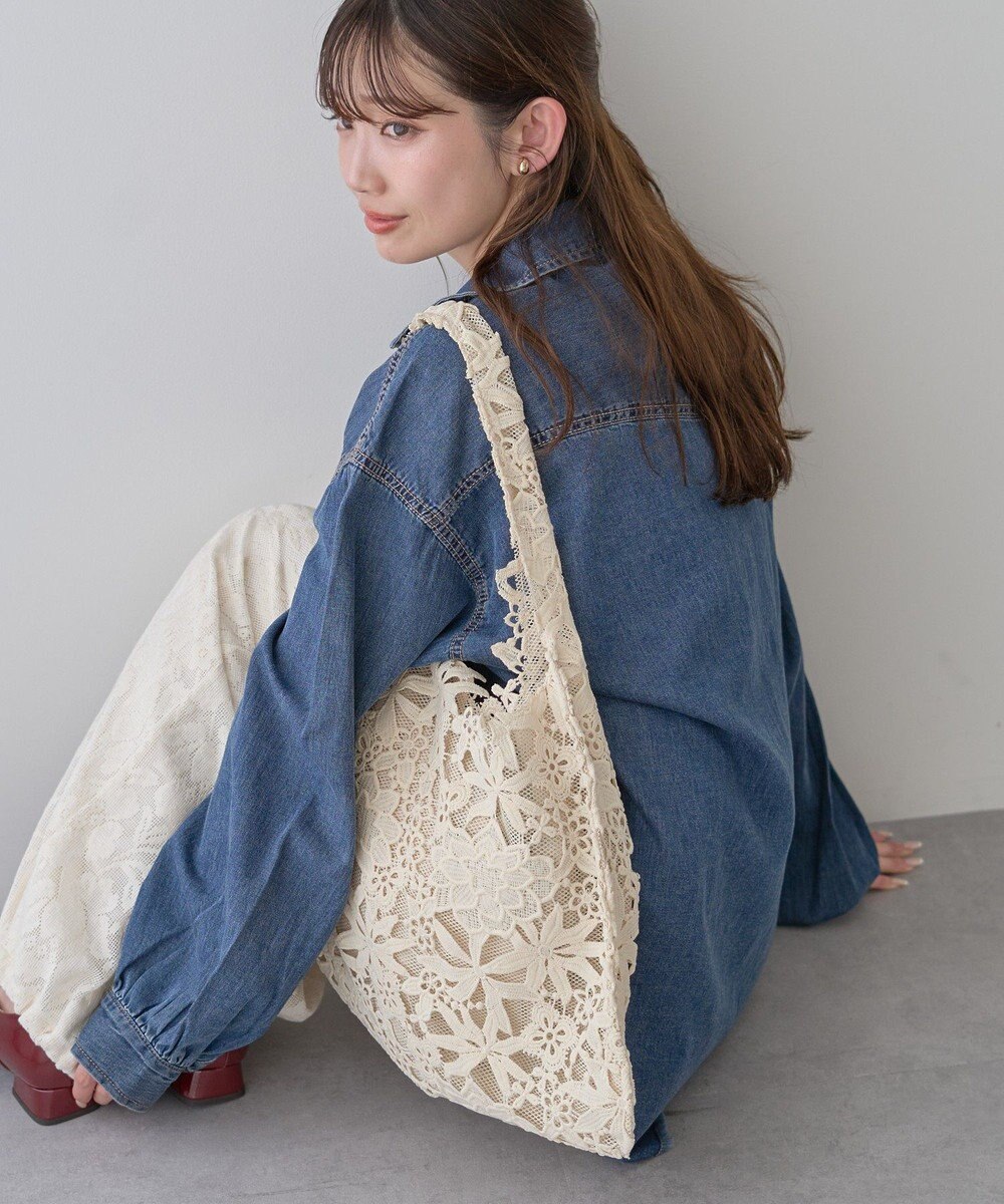 earth music&ecology レースバッグ 