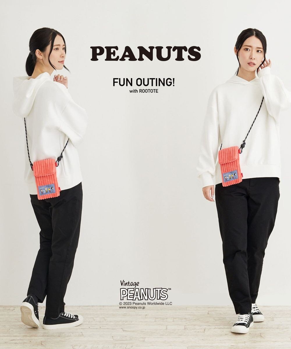 ROOTOTE 8349【スヌーピー】IP.ベビールー.コーデュロイ.ピーナッツ-8U 