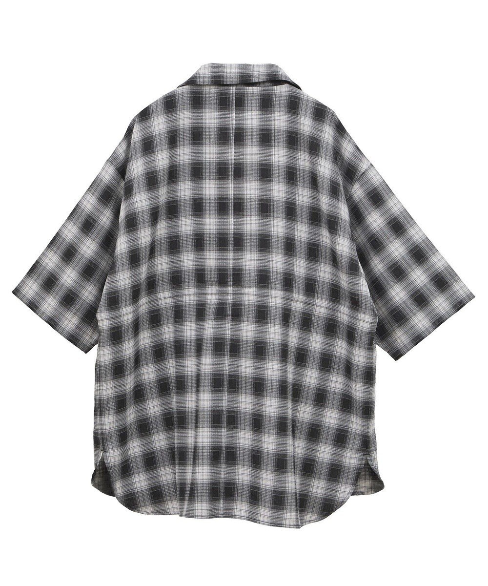 Green Parks チェック５分袖ジャケット 