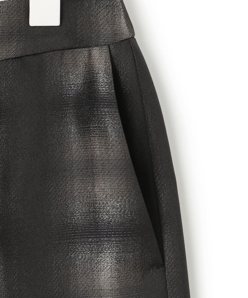 ICB 【洗える】シャイニーオンブレーチェック ストレートスカート 