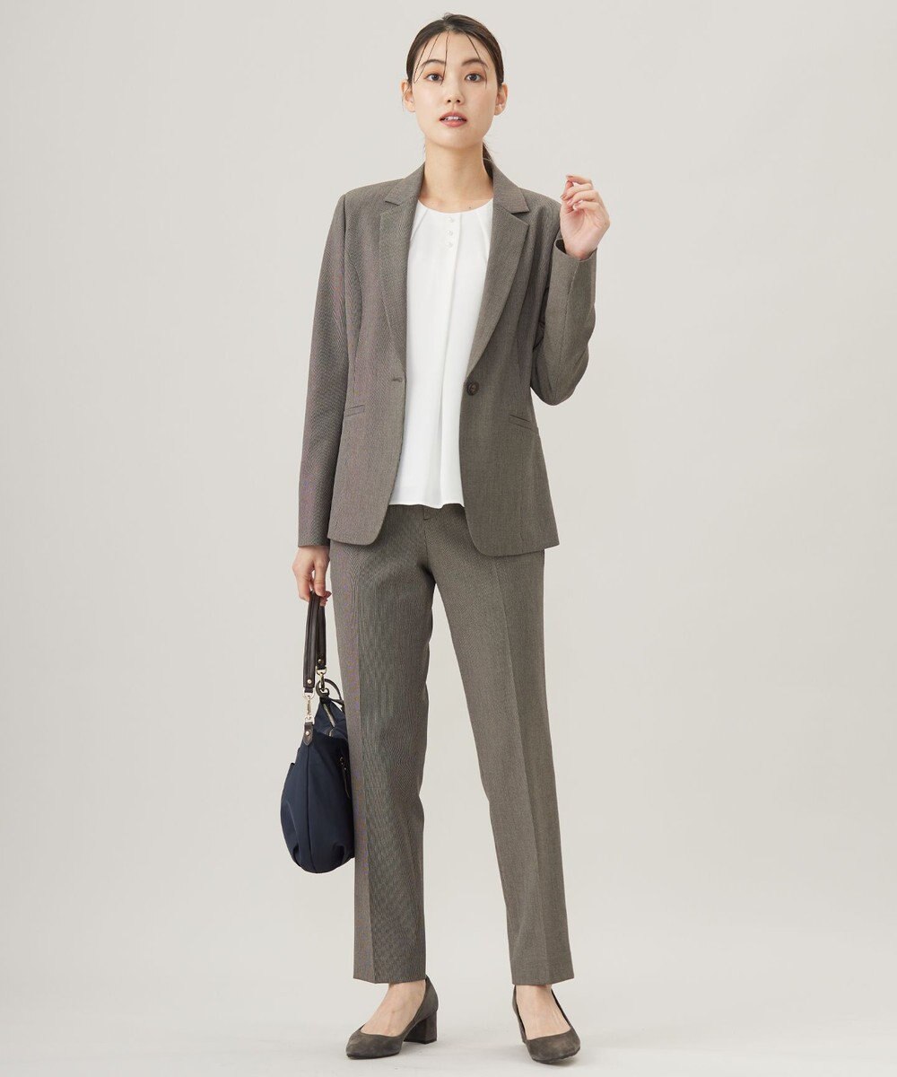 J.PRESS LADIES L ストレッチジョーゼット カットソー 