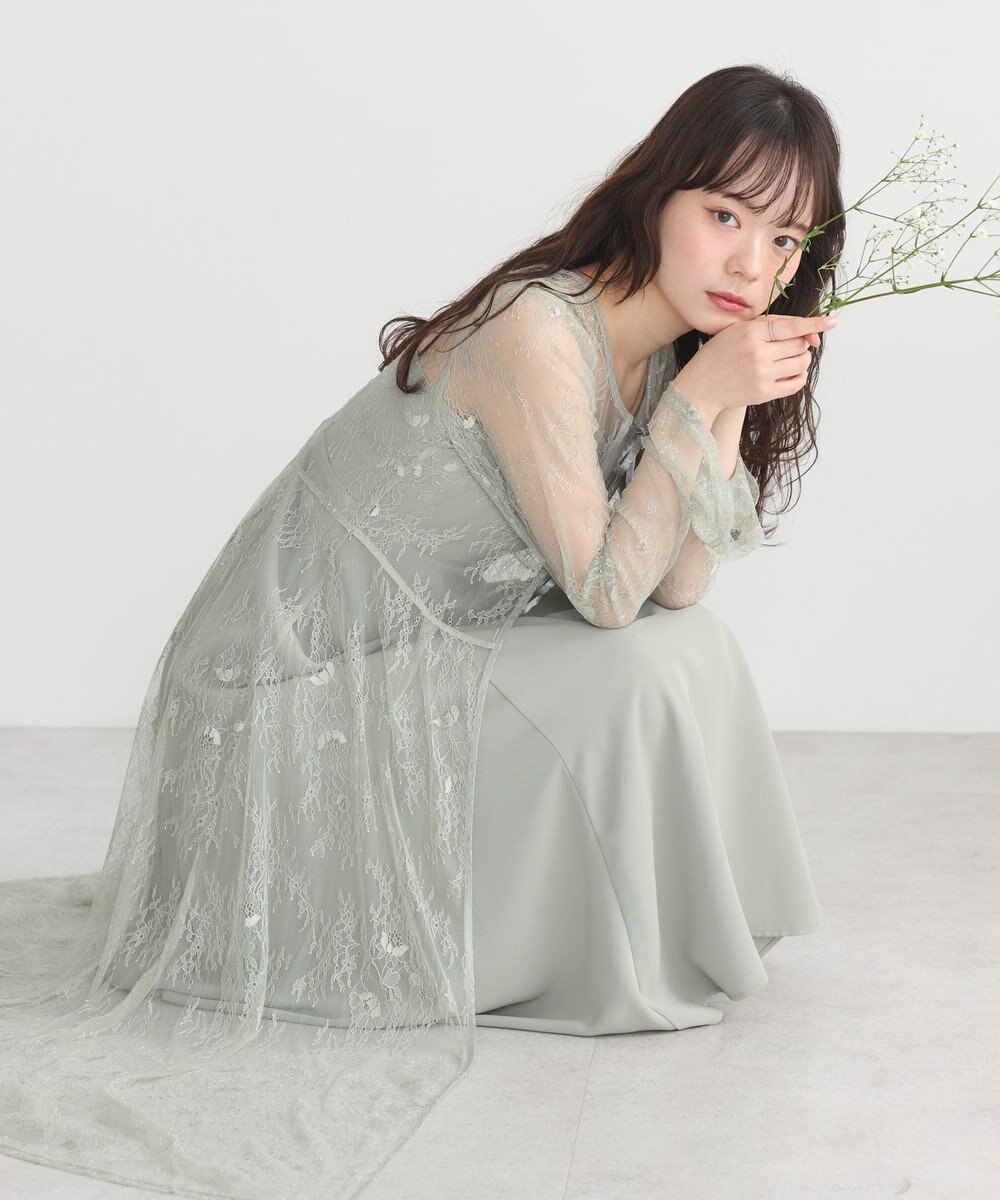 earth music&ecology SET2点レースワンピース＋キャミワンピース 