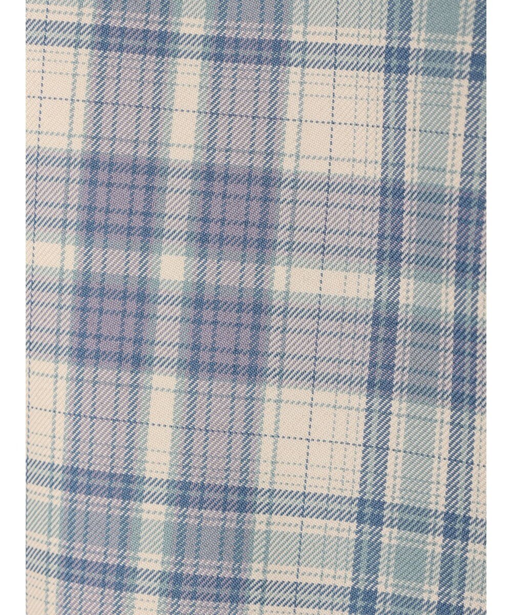 earth music&ecology ＣＨＥＣＫショートシャツジャケット 