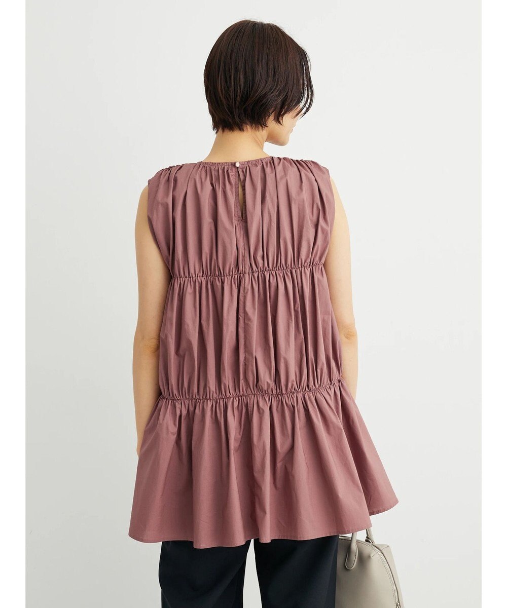 Green Parks ・ＥＬＥＮＣＡＲＥ　ＤＵＥ　ティアードノースリチュニック 