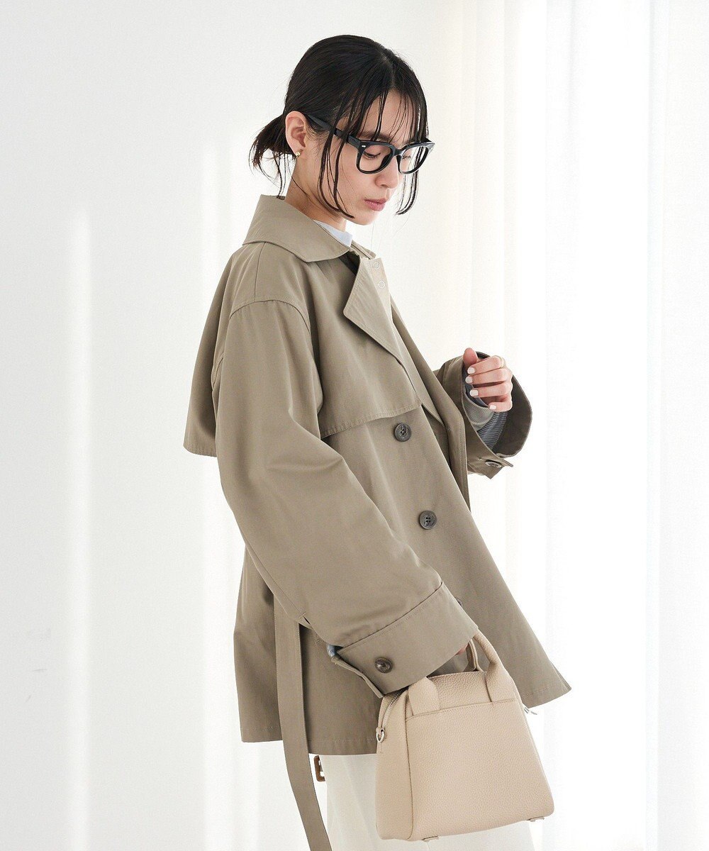 CRAFT STANDARD BOUTIQUE ワイドカフスミディトレンチコート 