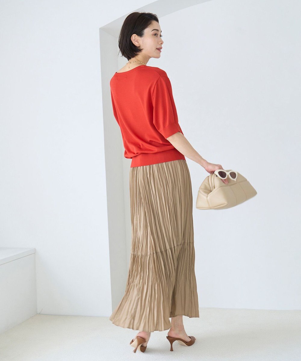 UNFILO スゴ機能 パフスリーブニット 