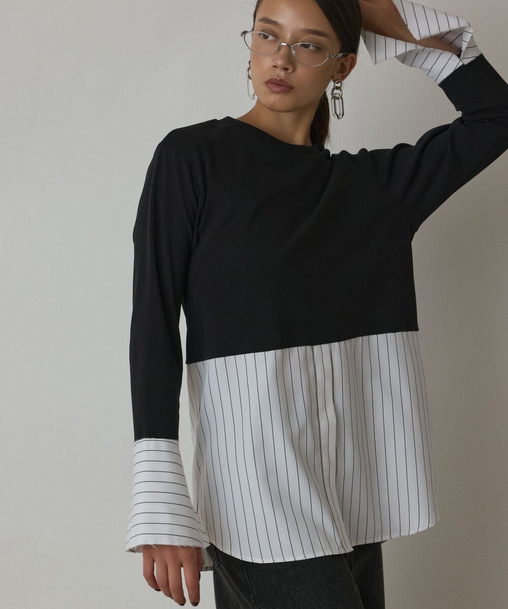 GRACE CONTINENTAL レイヤードカットトップ 