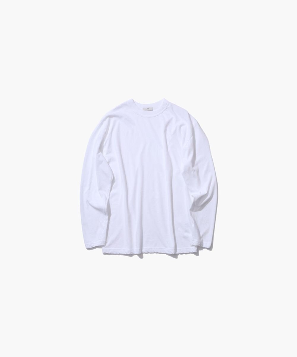 ATON FRESCA SINGLE JERSEY | L/S Tシャツ 