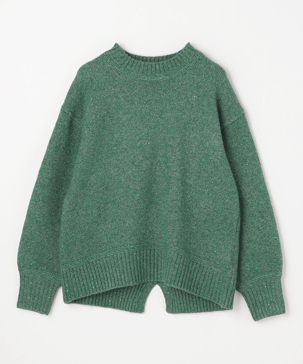 ANY スパンコールニット 