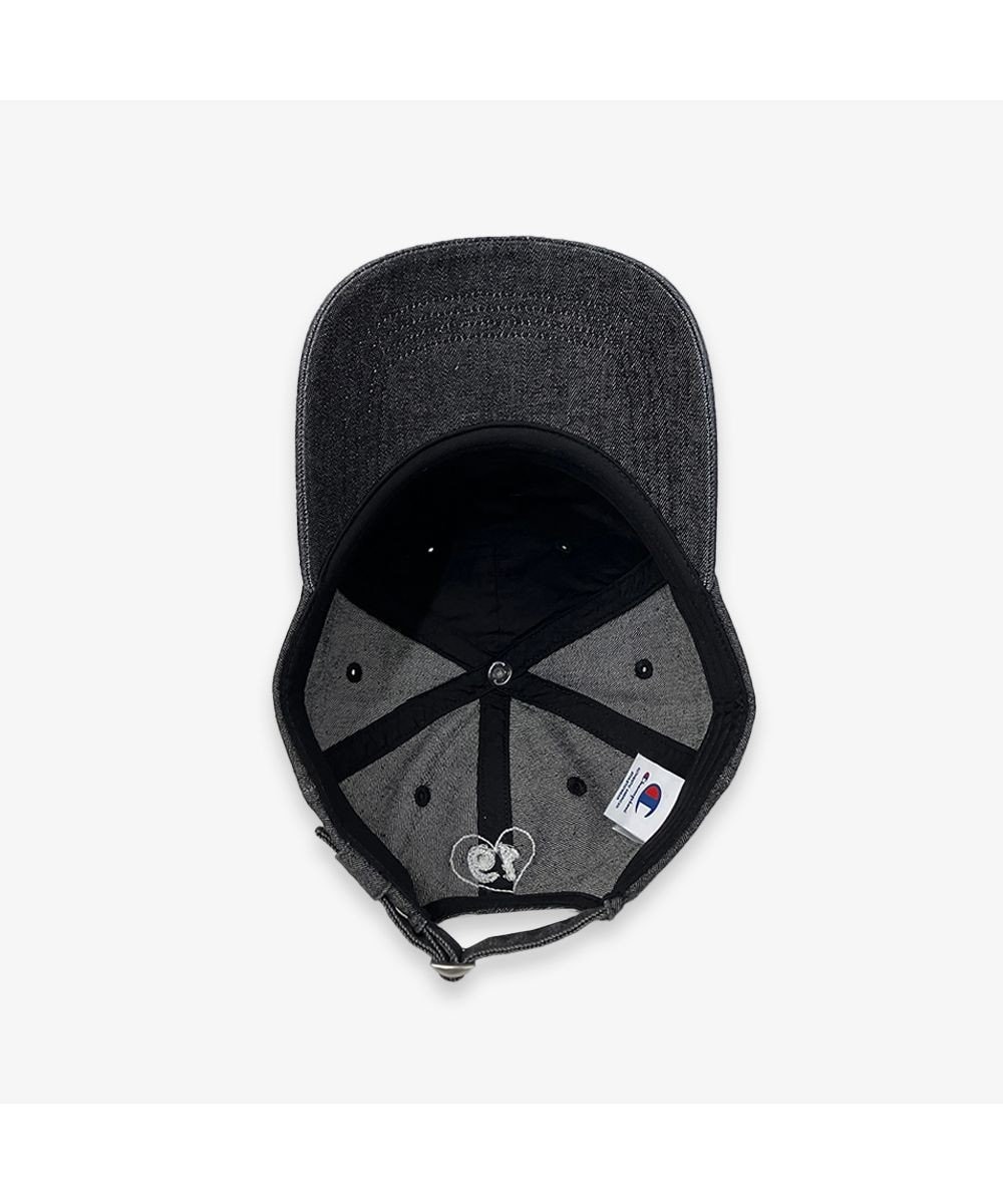 林八百吉商店 Champion　デニムエンボスローキャップ 