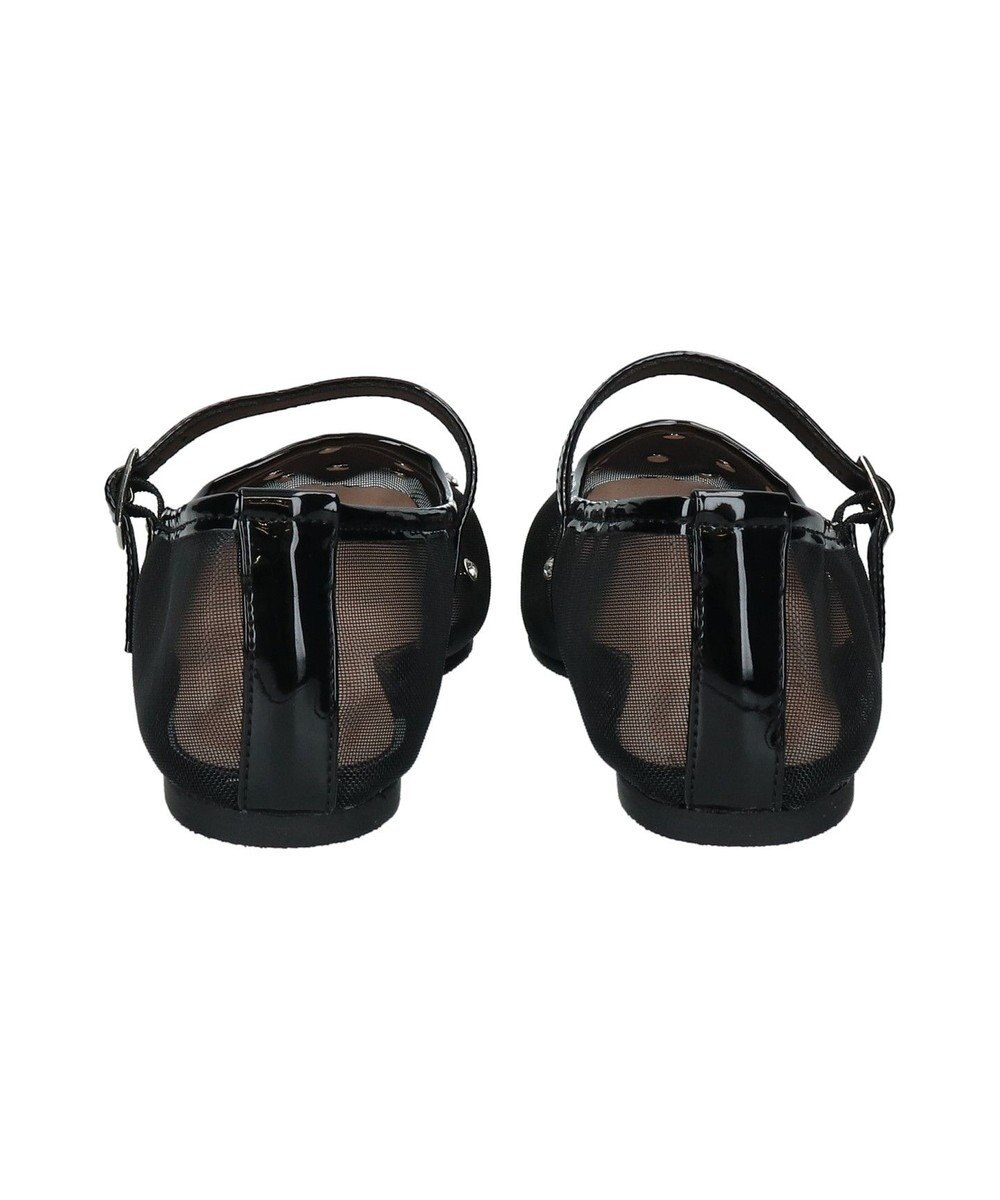 Bridget Birkin 【Bridget Birkin】ドットビジューチュールフラットシューズ 