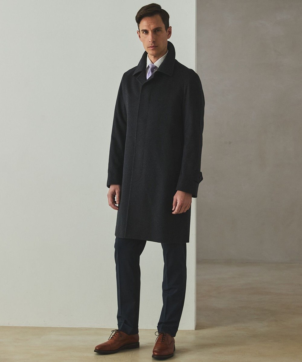 GOTAIRIKU GOLD LABEL/WEB&一部店舗限定【COLOMBO】ピュアカシミヤ ステンカラーコート 