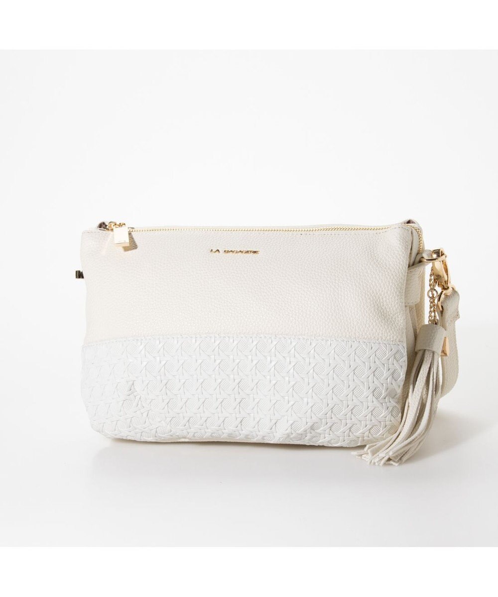 LA BAGAGERIE メッシュコンビポシェット 