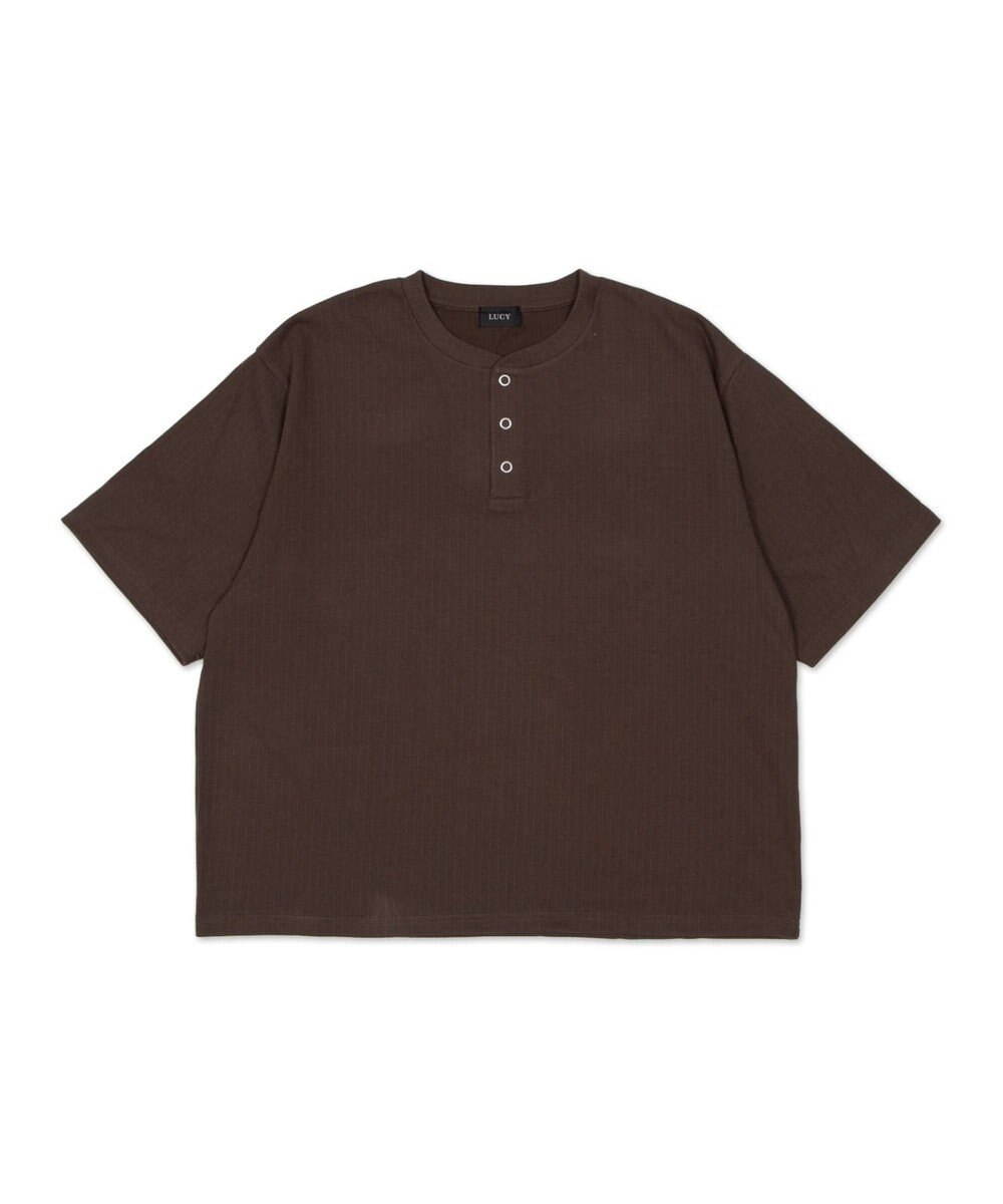 WEGO リングドットヘンリーネックリブT（SS） 
