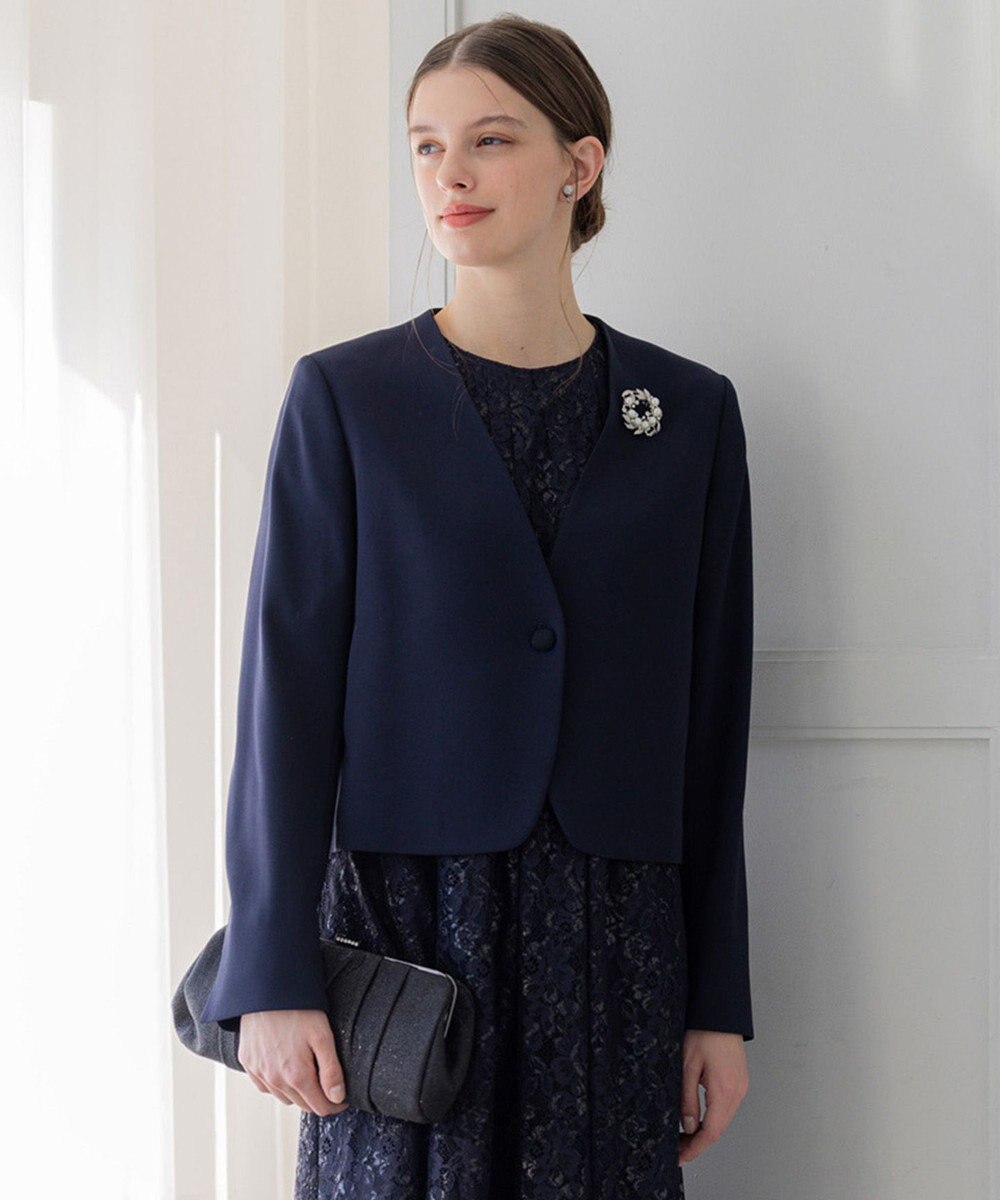 23区 S 【APPLAUDIR】クリアジョーゼット 3WAYコンパクトジャケット 