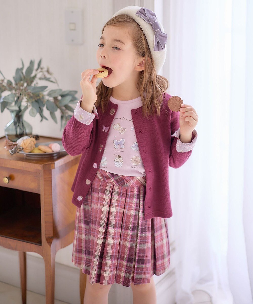 ANY KIDS リボン付き ベレー帽 