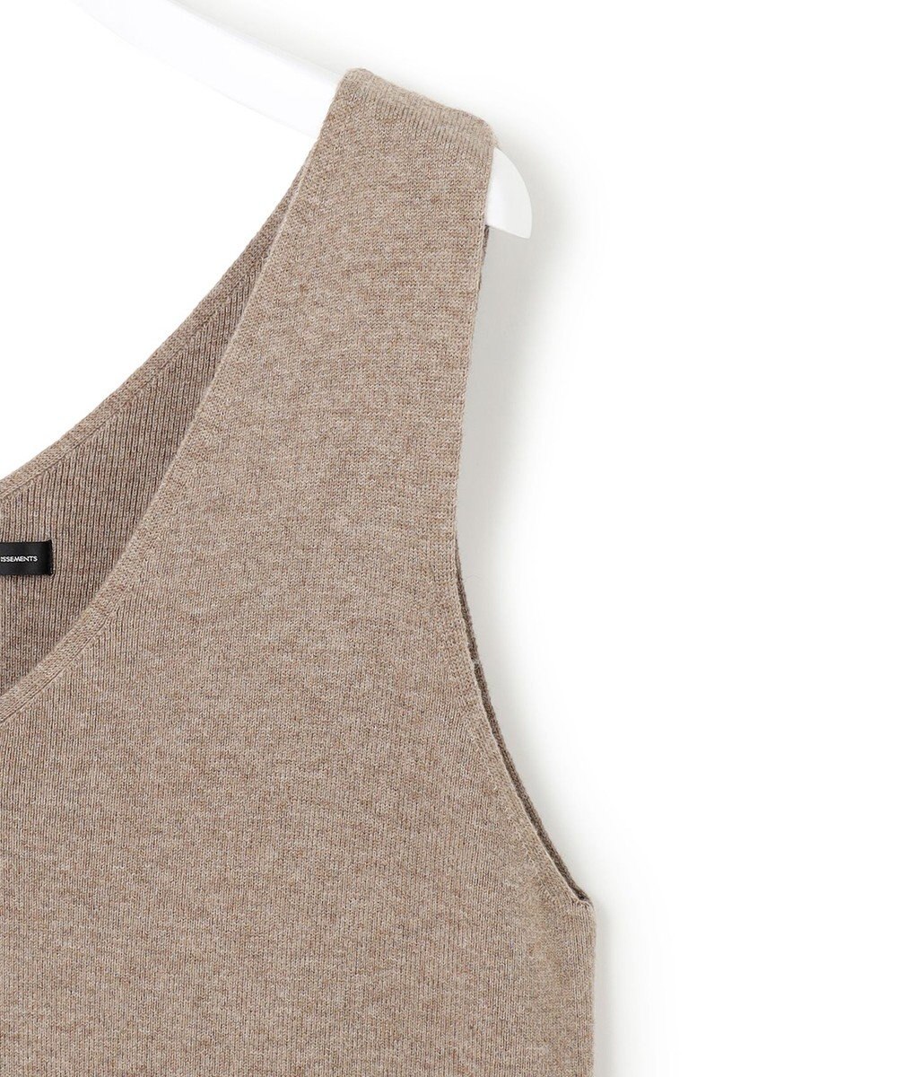 23区 L 【洗える】レイヤードニットツイン ワンピース 