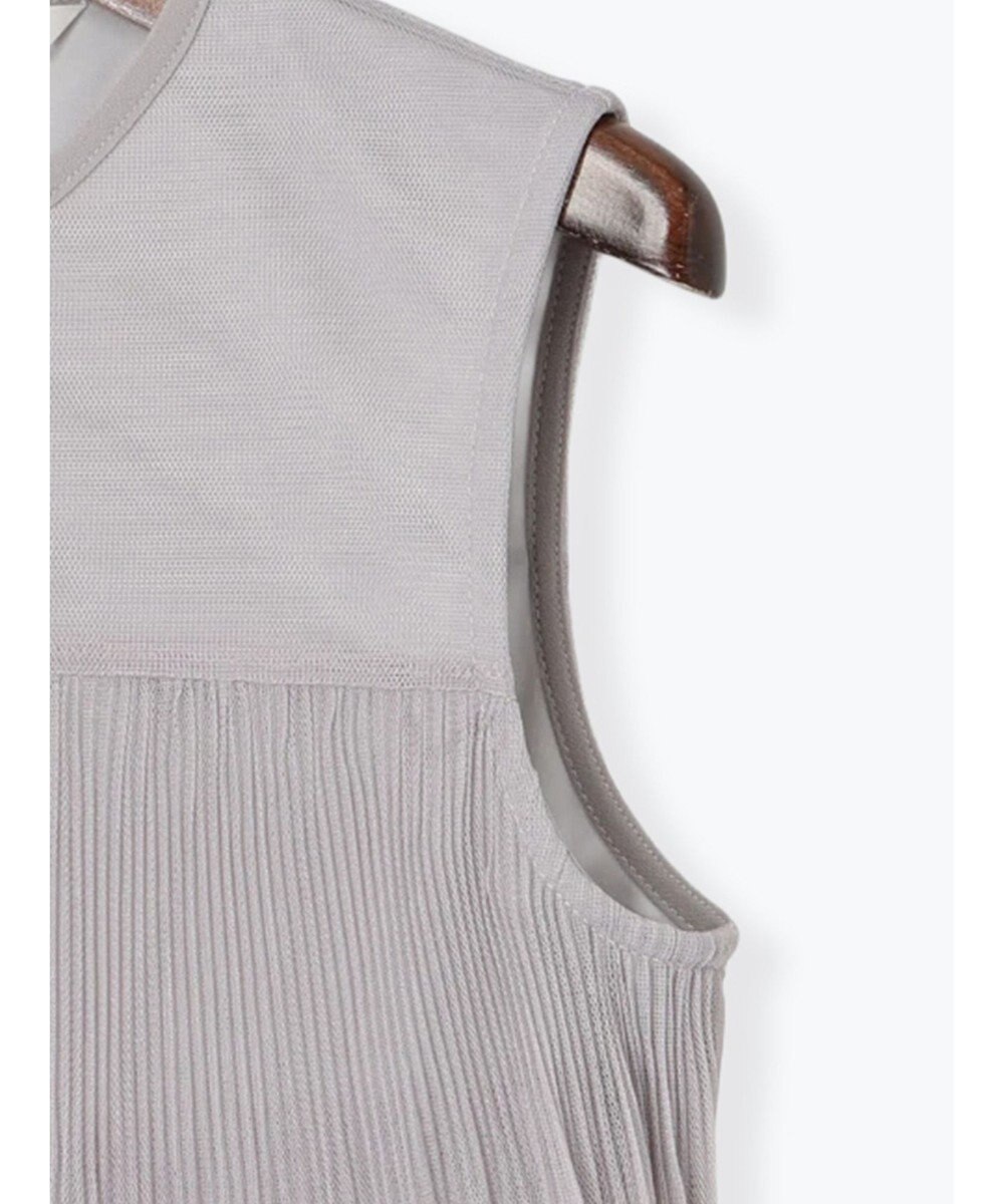 Te chichi ティアードチュールプリーツブラウス 