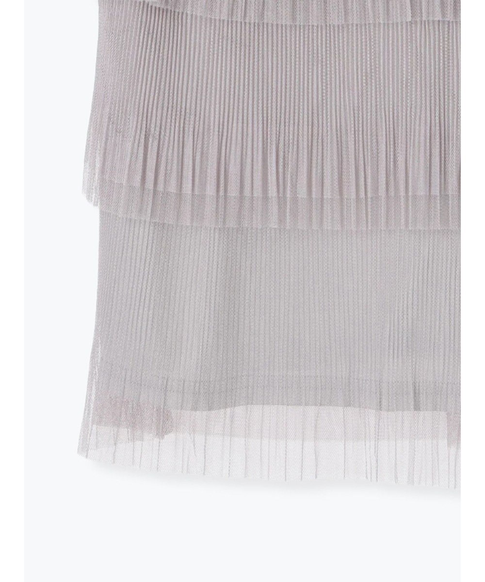 Te chichi ティアードチュールプリーツブラウス 