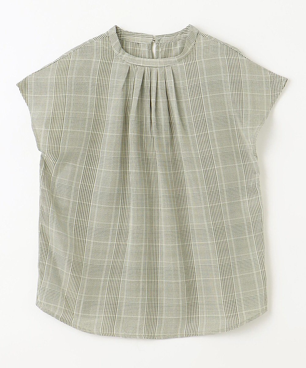 ANY 【洗濯機可能】プリントブラウス 