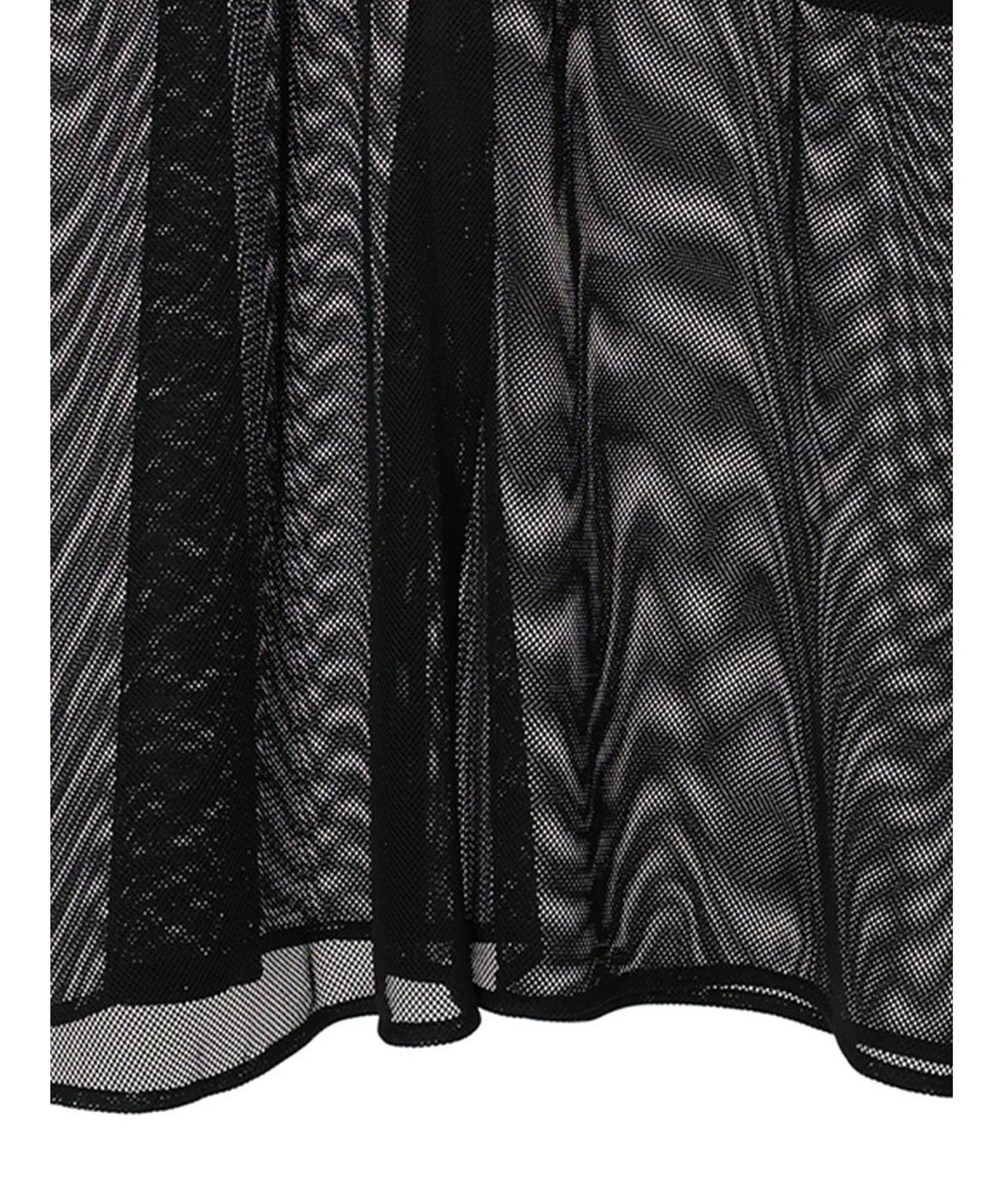 AMERICAN HOLIC サラックールメッシュ切替ワンピース 