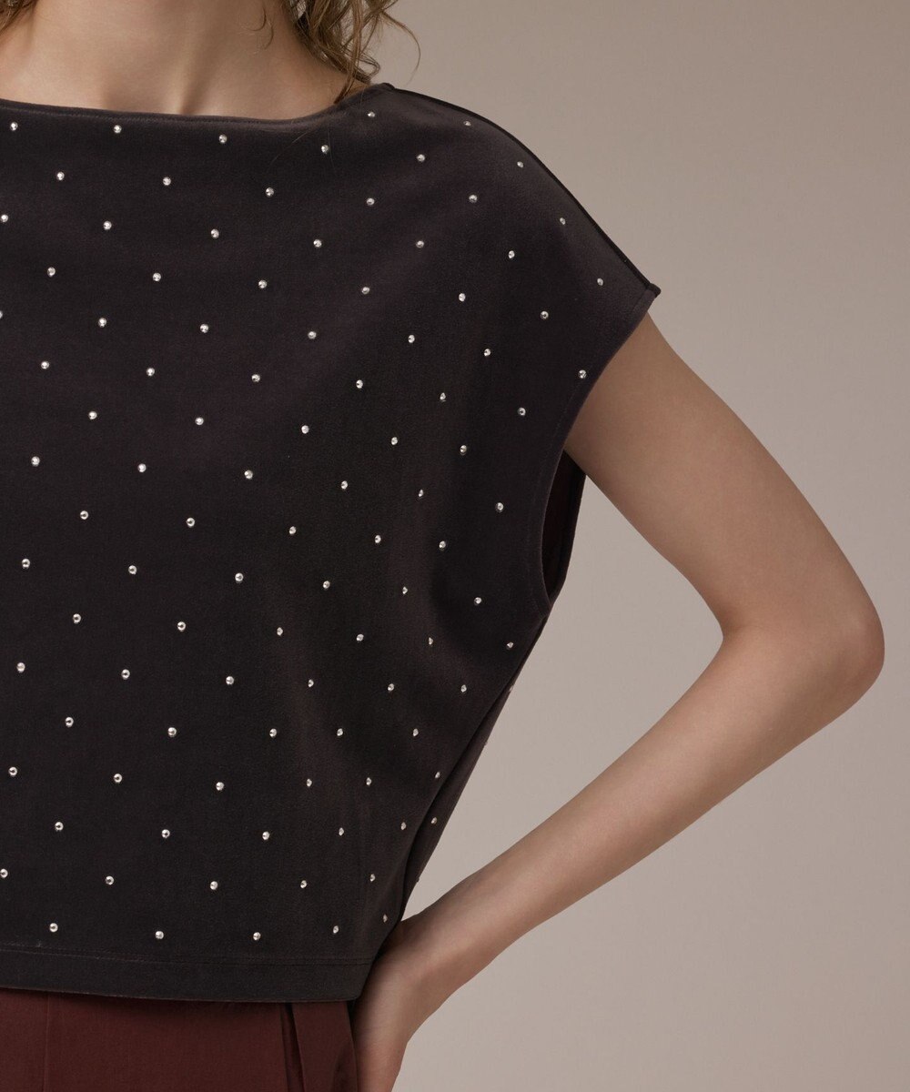 GRACE CONTINENTAL ベロアルーズカットトップ 