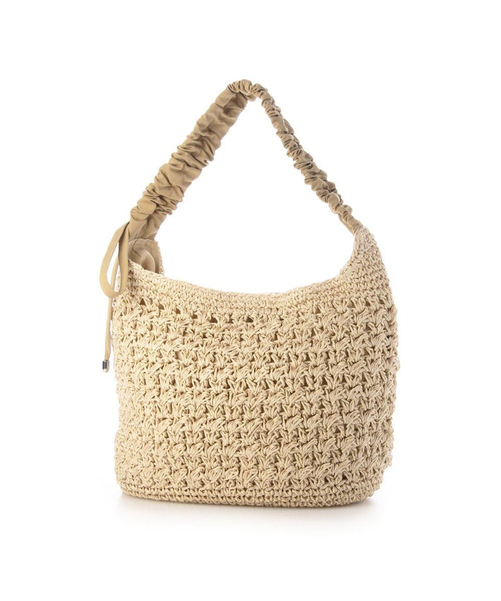 UNBILLION カシュカシュ cachecache / ドロストギャザーハンドル柄編2wayトート 