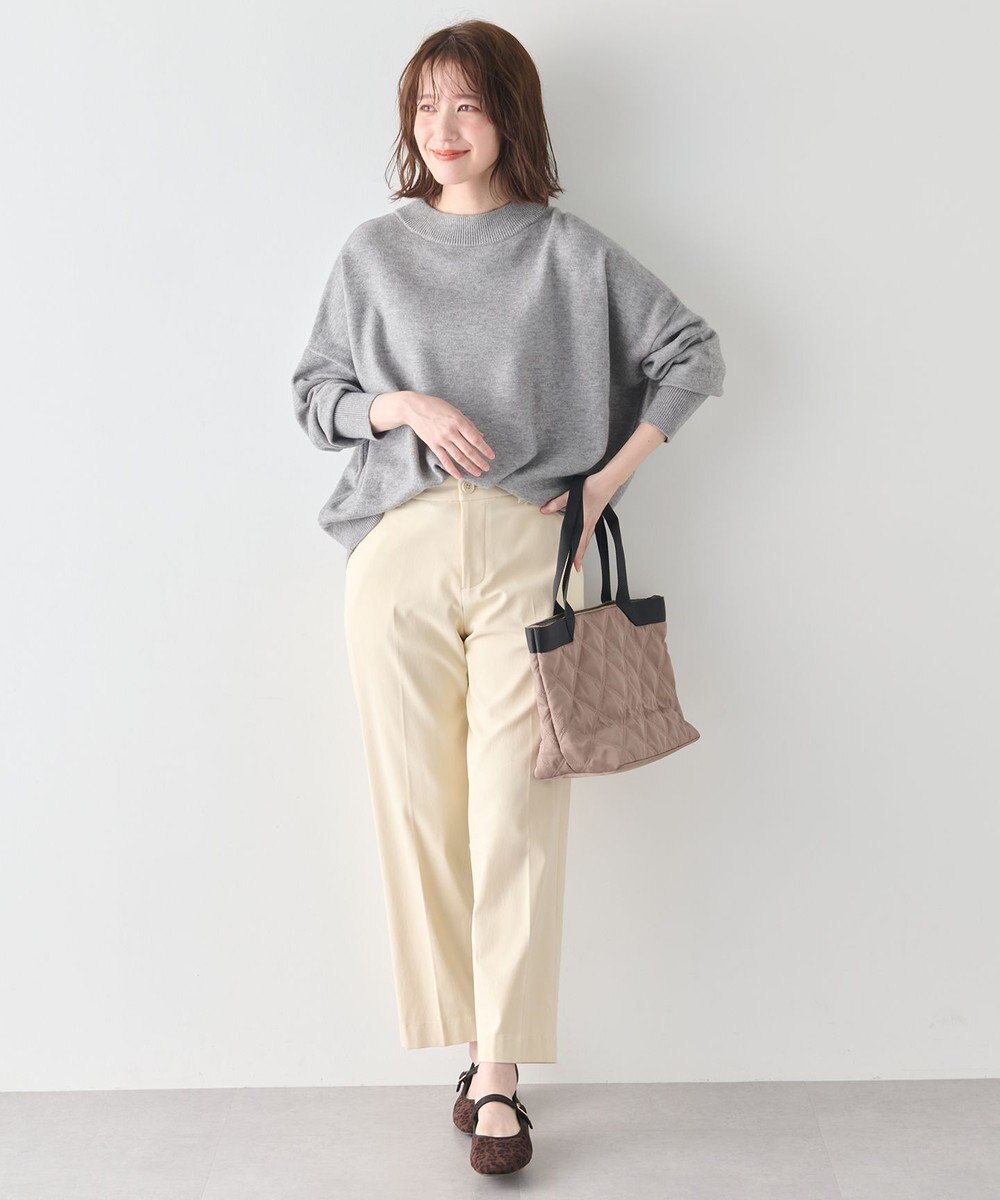 ANY L 【6色展開】ムースタッチボクシーニット 