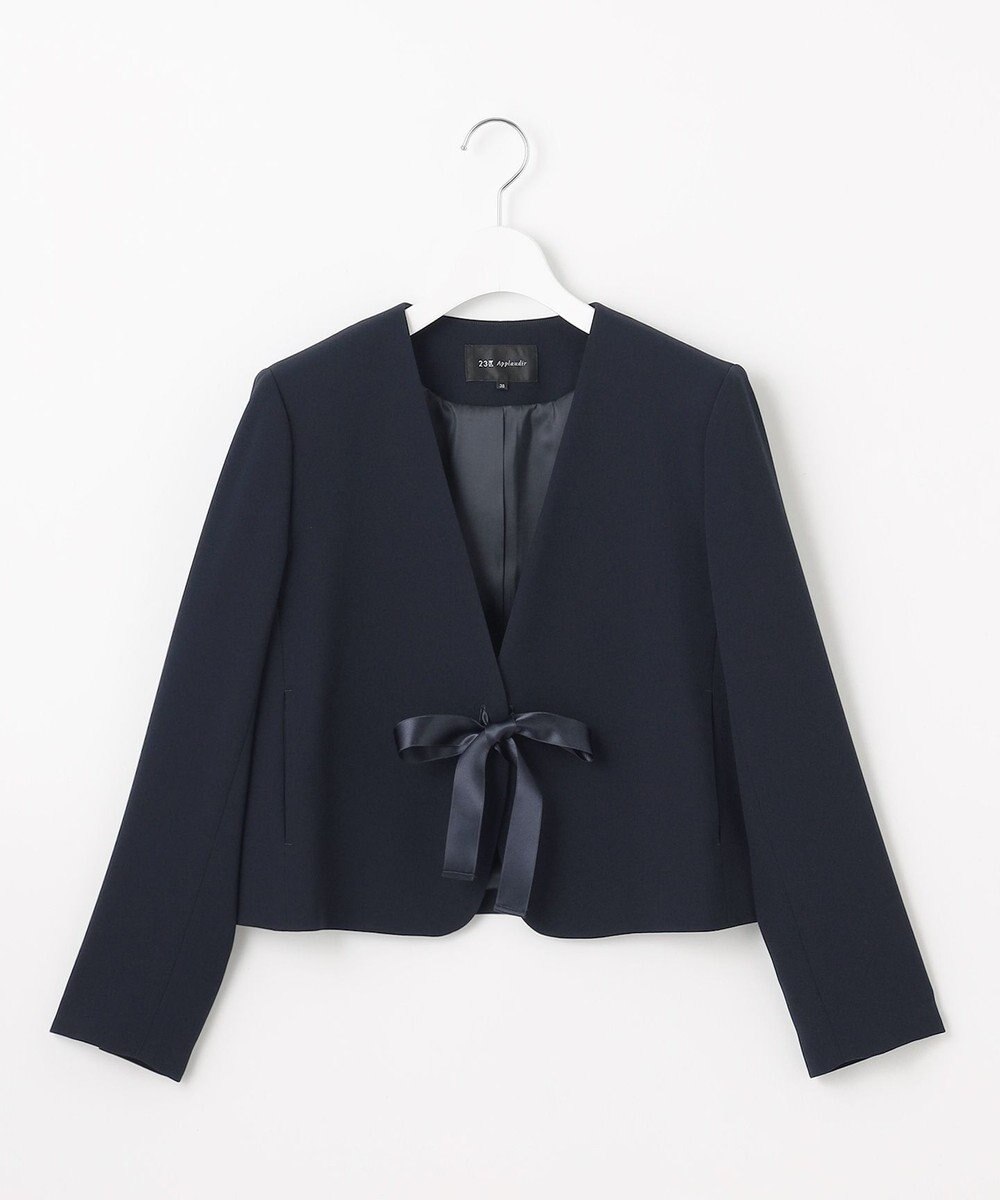 23区 S 【APPLAUDIR】クリアジョーゼット 3WAYコンパクトジャケット 