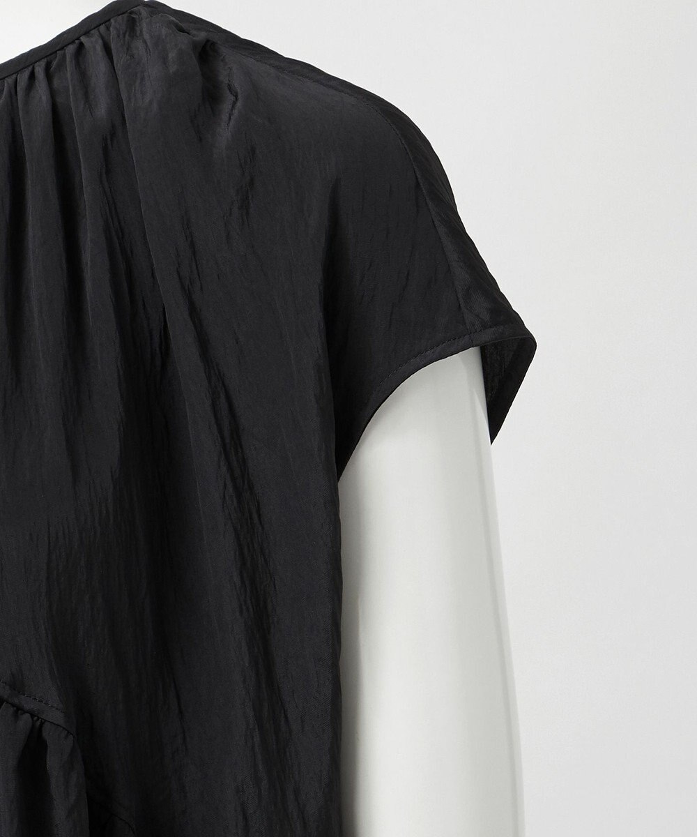 23区 L 【GOLD LABEL】シルクワッシャー ワンピース 