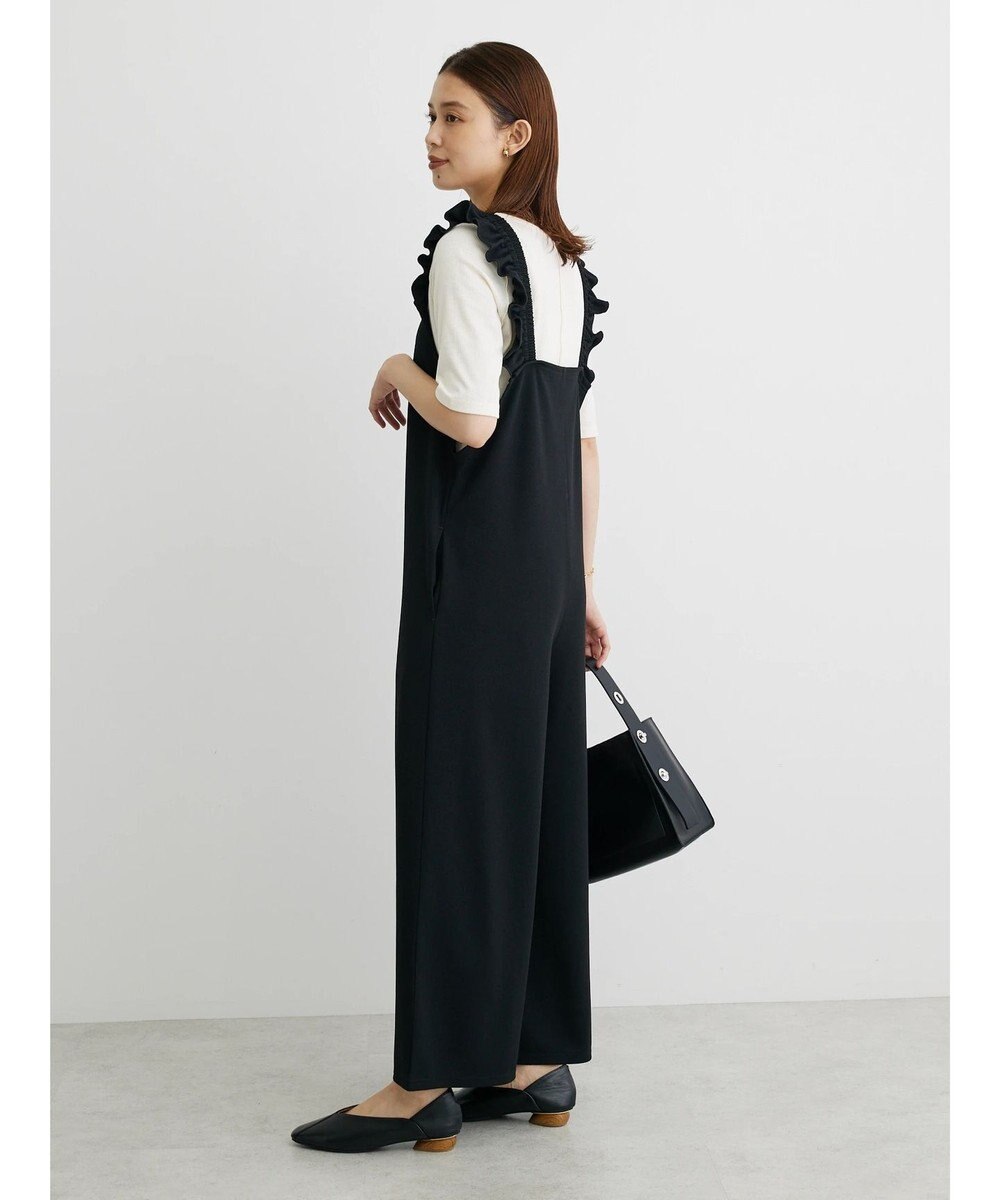 Green Parks ・ＲＡＹ　ＣＡＳＳＩＮ　ラッフルショルダーサロペット 