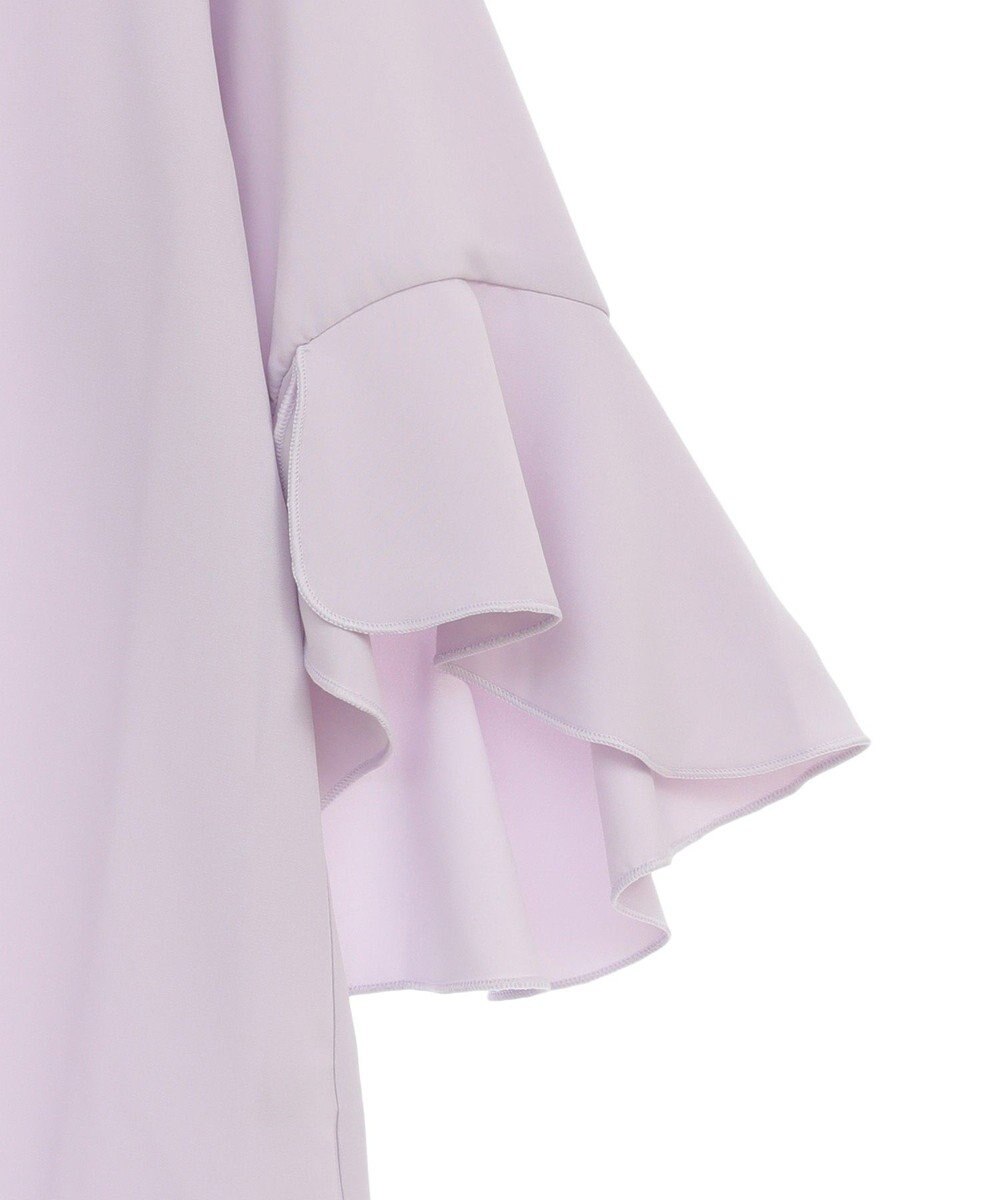 earth music&ecology フリル７分袖ブラウス 