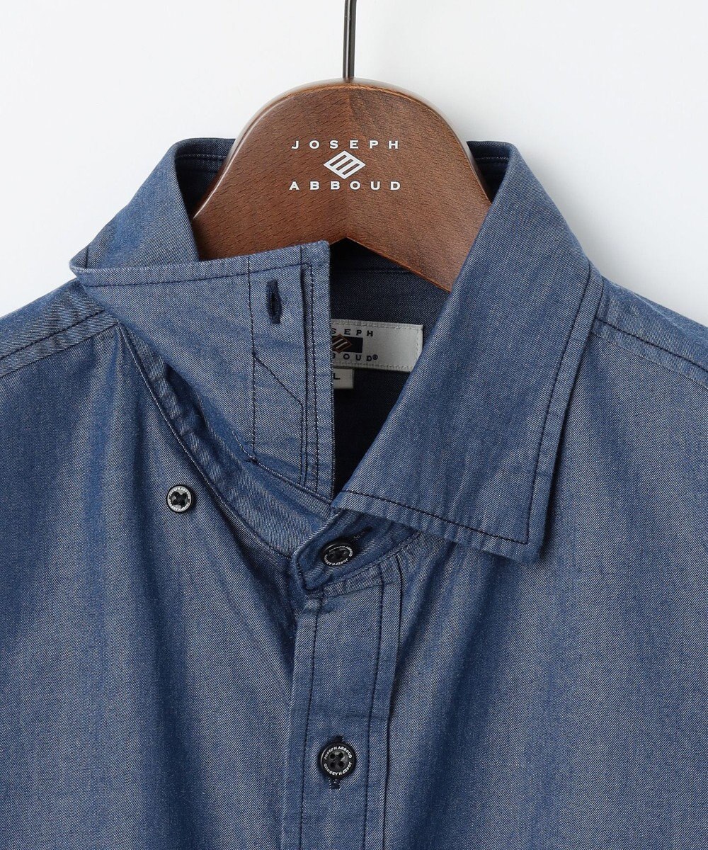 JOSEPH ABBOUD 【キングサイズ・新たな環境配慮型素材使用】サスティナブルファブリック  テンセルツイル  シャツ 