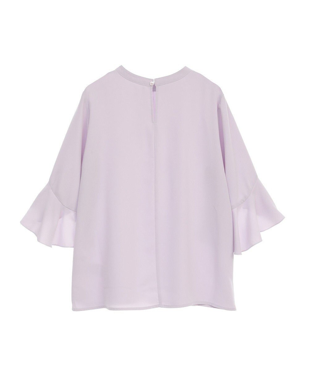 earth music&ecology フリル７分袖ブラウス 