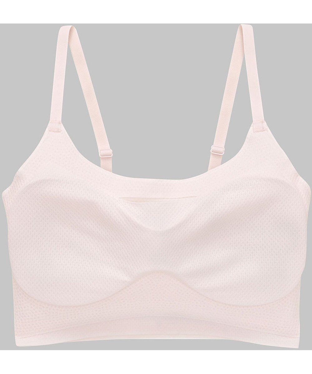 WACOAL 【GOCOCi ゴコチ】 ノンワイヤーブラ ハーフトップ ベタつきにくく乾きやすい 通気性がよい 立体的なバストシルエット ブラトップ レディース CGG271 /ワコール 