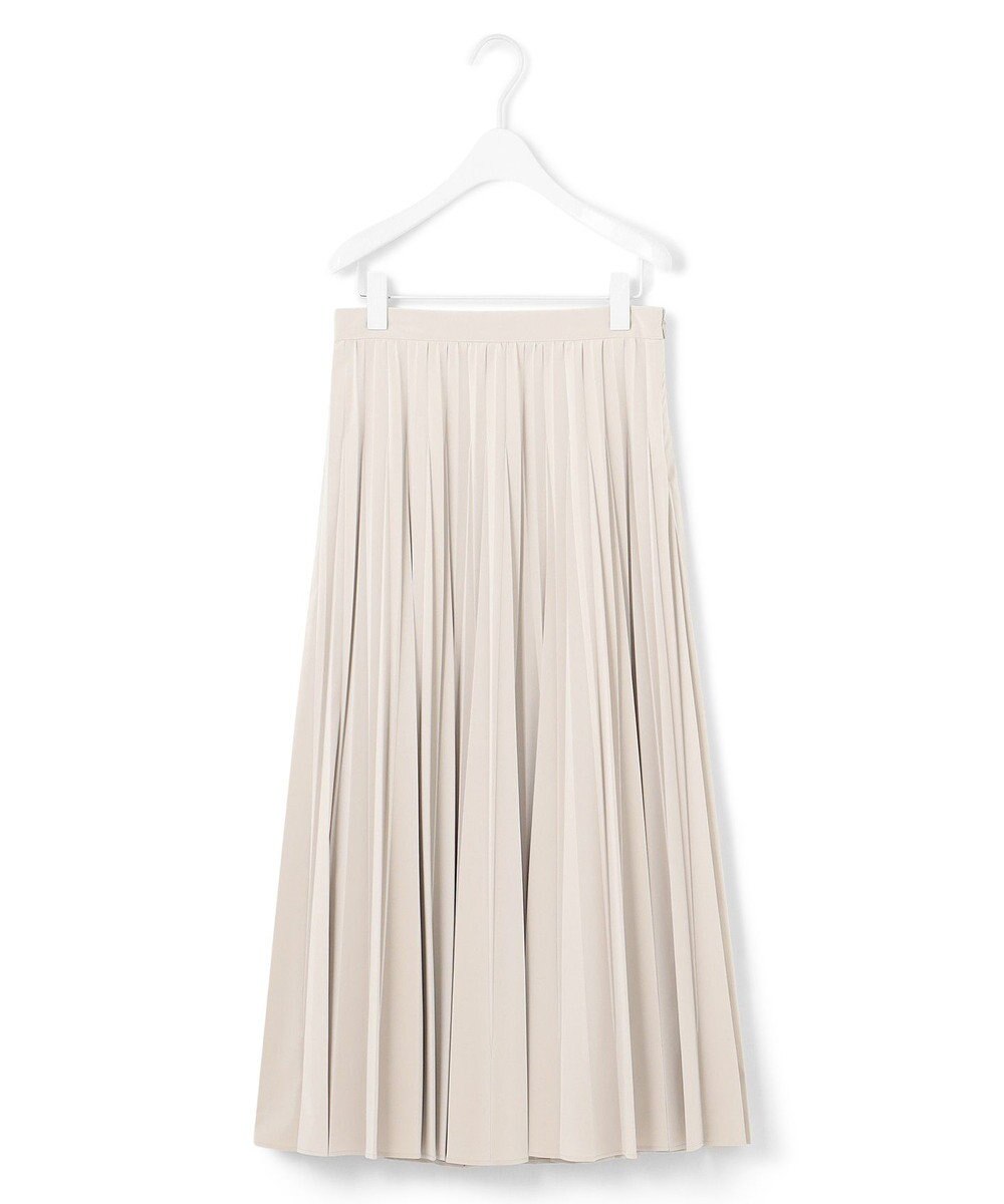 ICB L 【CLASSY.1月号掲載・洗える】ラミネートプリーツ スカート 