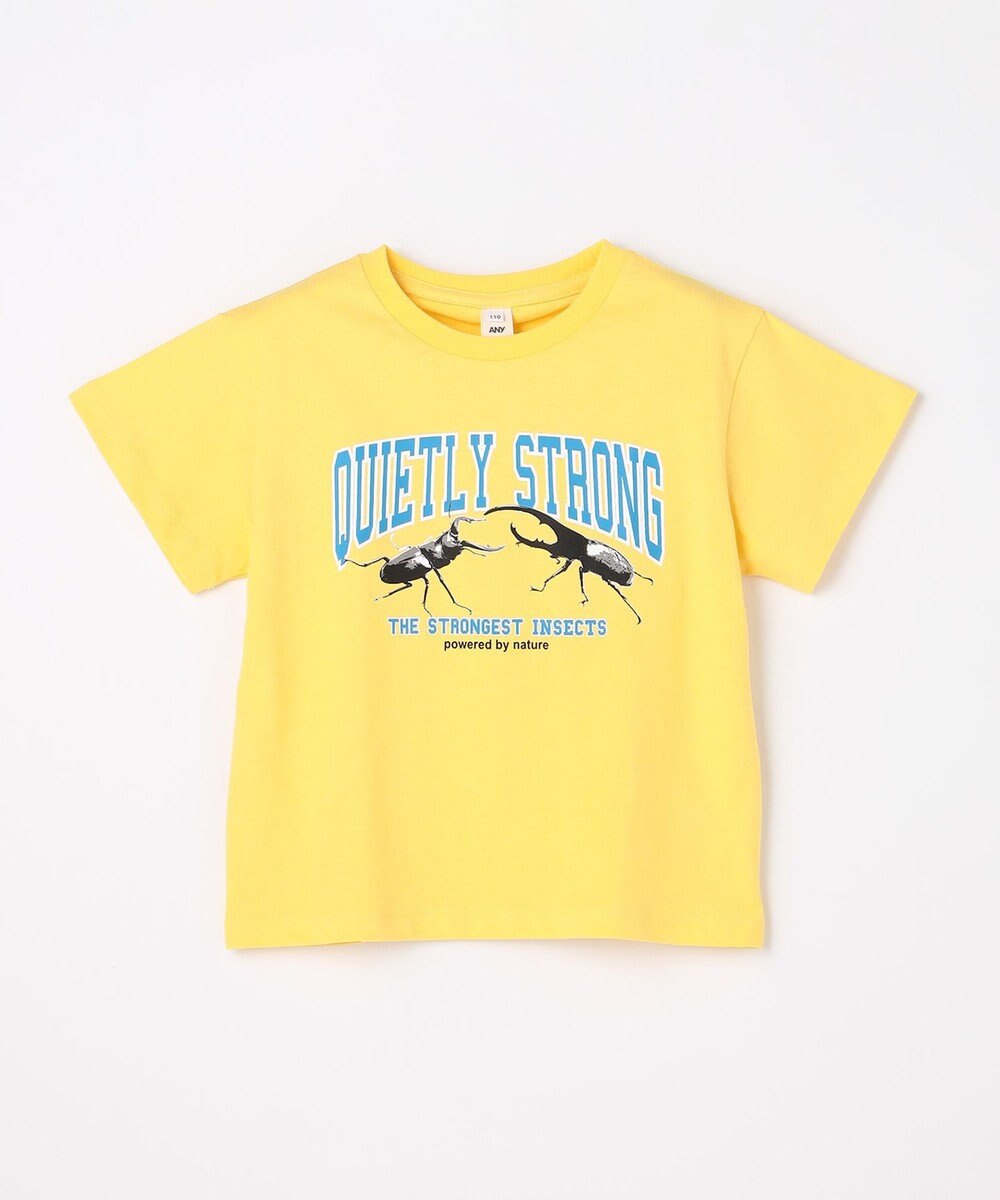 ANY KIDS 【洗濯機可能】昆虫プリント 半袖Tシャツ 