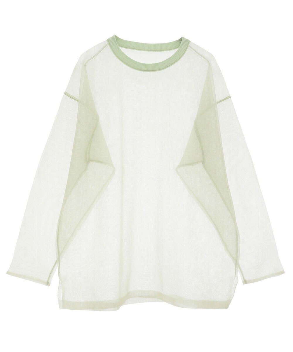 earth music&ecology シアールーズニットプルオーバー 