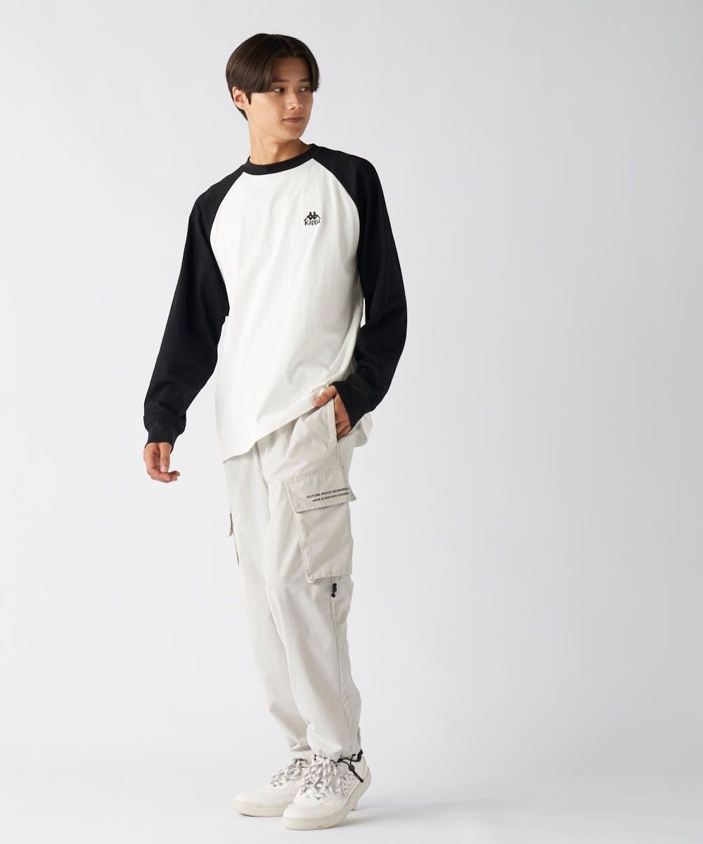 OP／FILA 【Kappa】オーバーサイズ ドロップショルダーロンT 