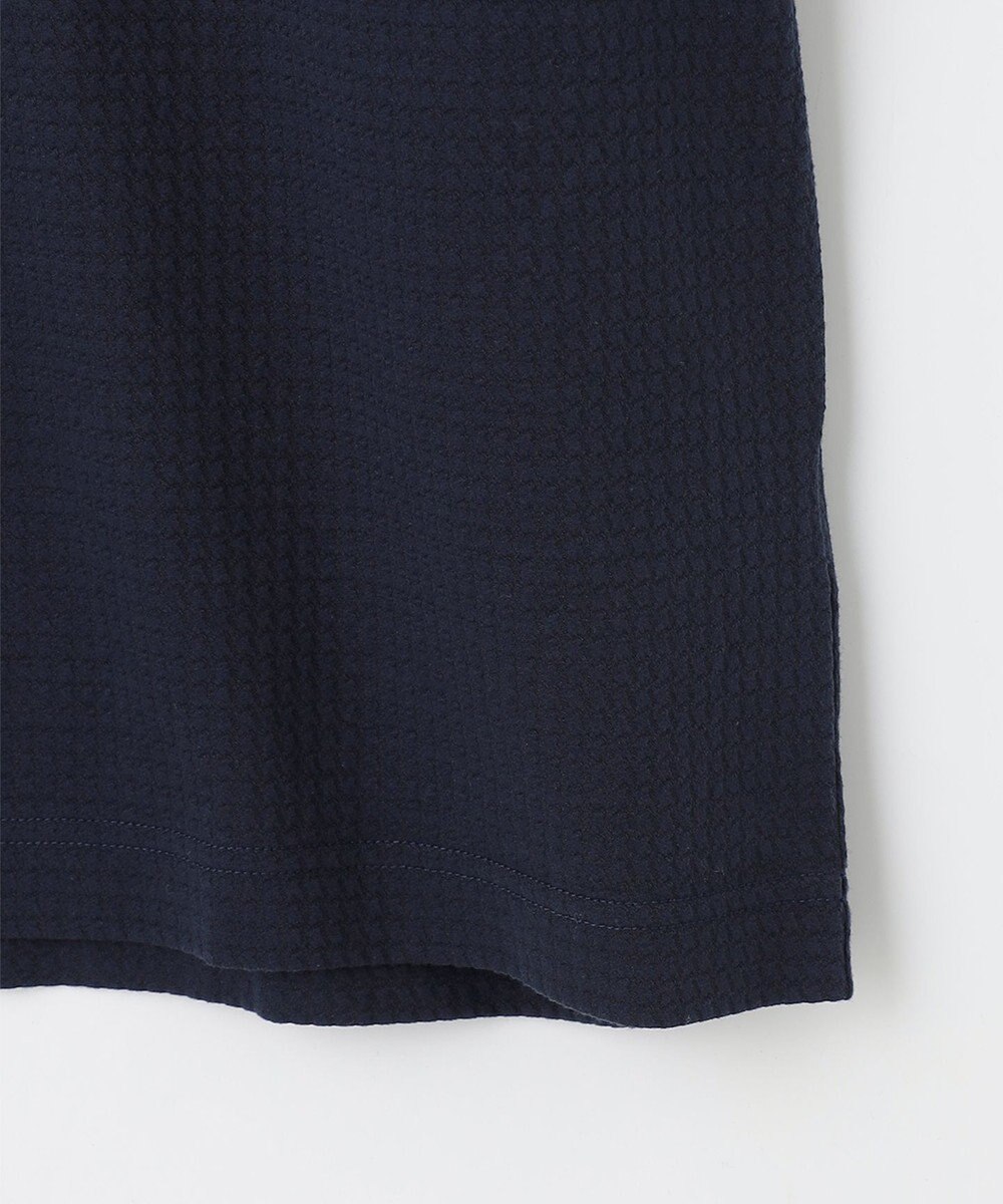 JOSEPH ABBOUD 【吸水速乾/上質感】千鳥サッカーポロシャツ 