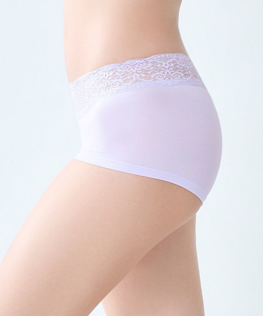 BRADELIS New York 【BRADELIS New York / 伸びる・綿混・浅め】モモパンツ・ボーイレッグショーツ#305 優しい素材で履き心地快適なショーツ 