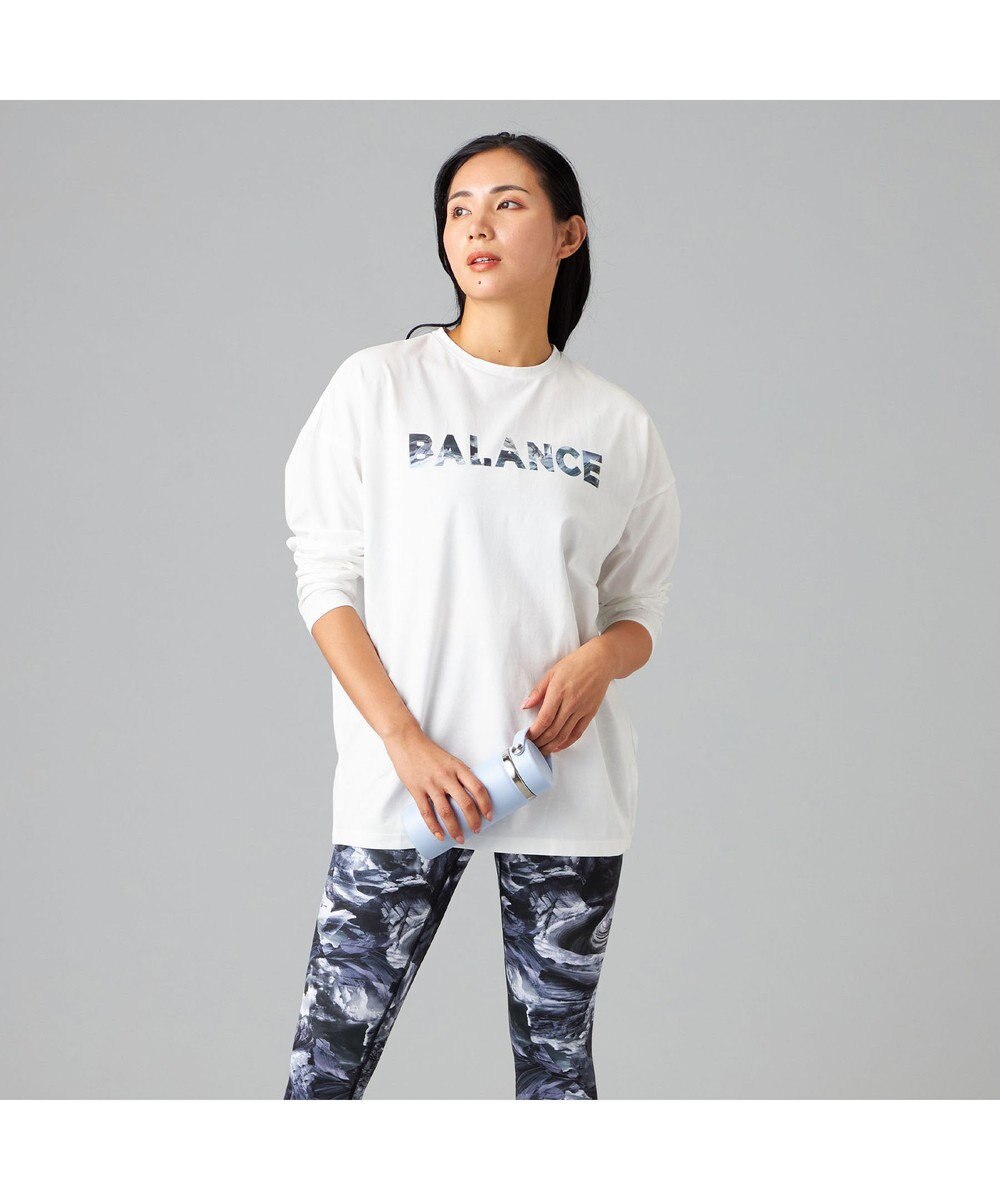 Chacott Chacott BALANCE HandsomeCotton ロゴTシャツ 