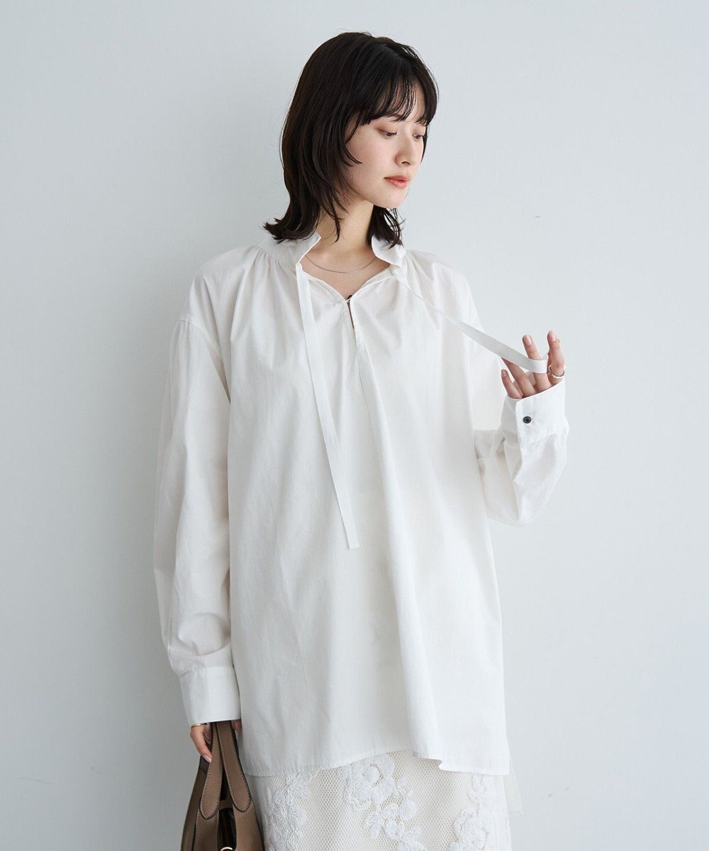 YECCA VECCA タイプライタースキッパーオーバーシャツ 