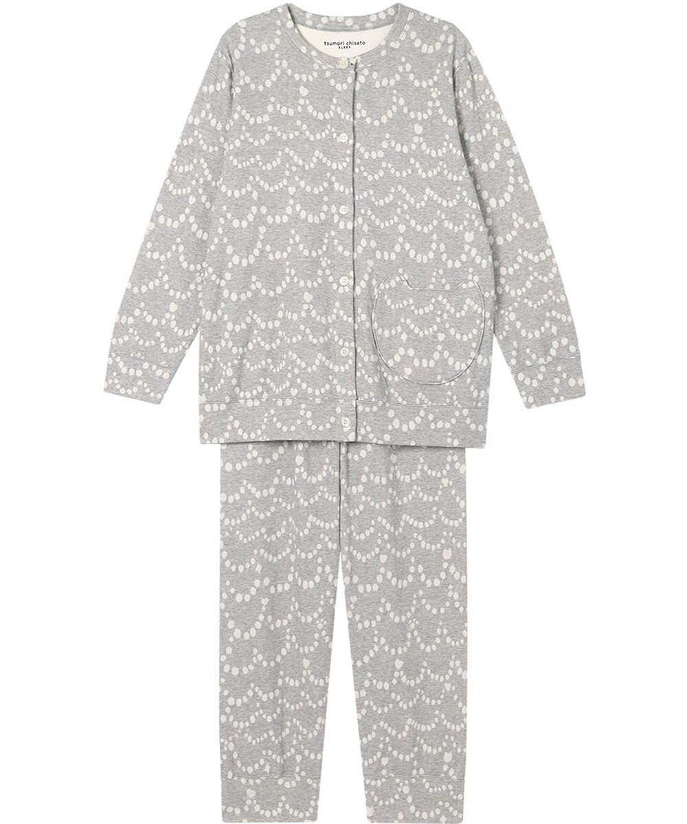 tsumori chisato SLEEP ツモリチサト パジャマ 綿100%(本体) オーガニックコットン使用 長袖 長ズボン レディース UDX596/ワコール 
