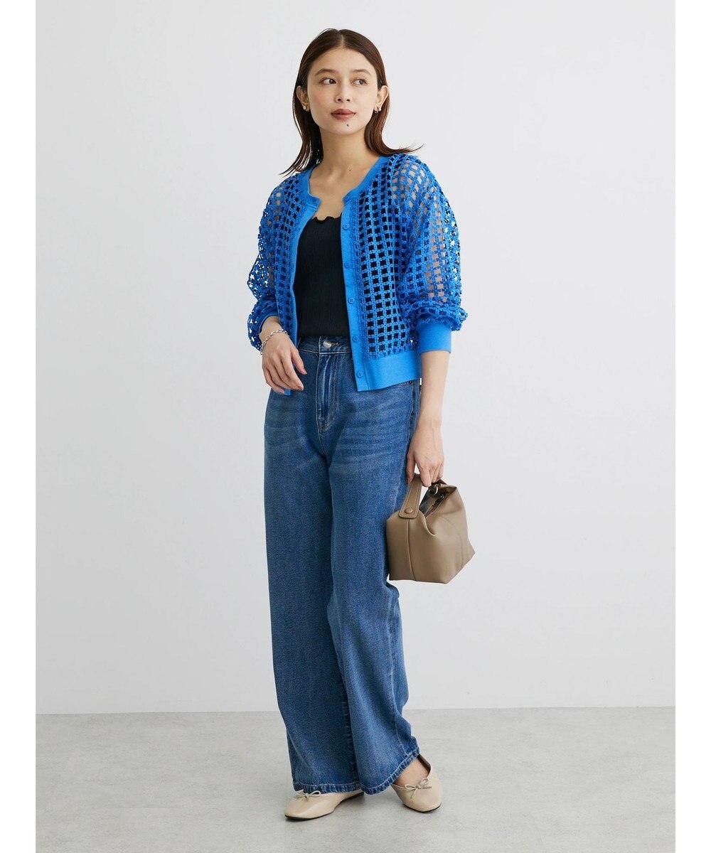 Green Parks ・ＳＵＧＡＲ　ＳＰＯＯＮ　カラーデニムフレアパンツ 